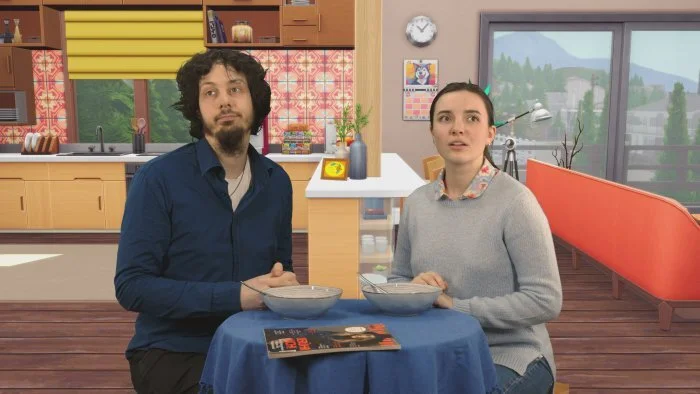 Chris Olbrich und Melinda Schröter