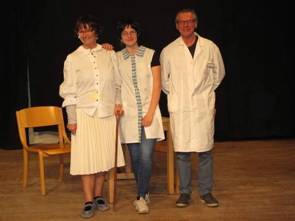 Ina, Elina und Klaus