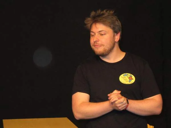 Leopold Strauch ist zufrieden mit dem Workshop...