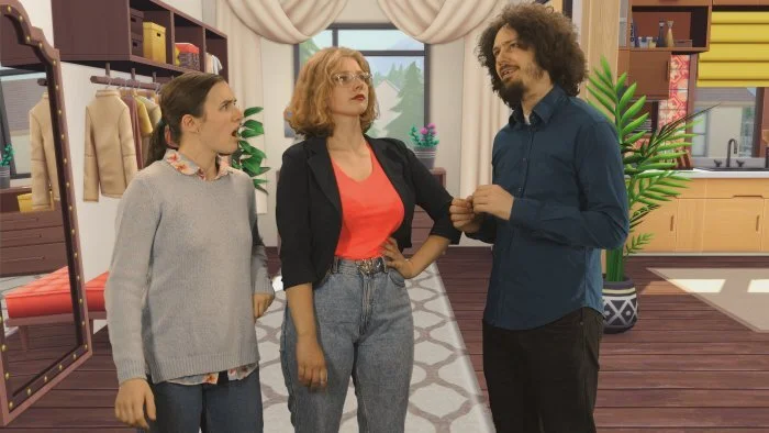 Melinda Schröter, Elina Wagner und Chris Olbrich