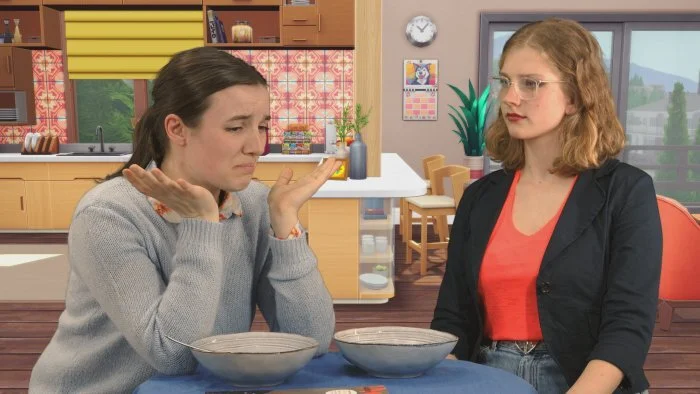 Melinda Schröter und Elina Wagner