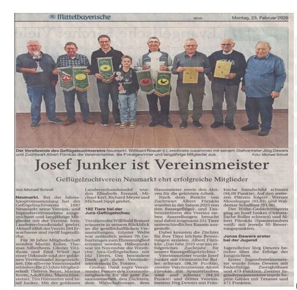 Verleihung und Ehrungen