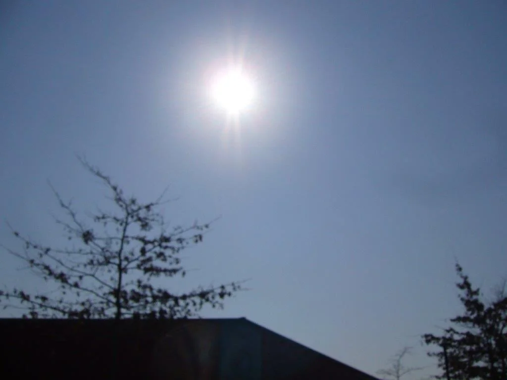 Sonnenfinsternis 2015 über Bauhof Neumarkt, Berliner Ring