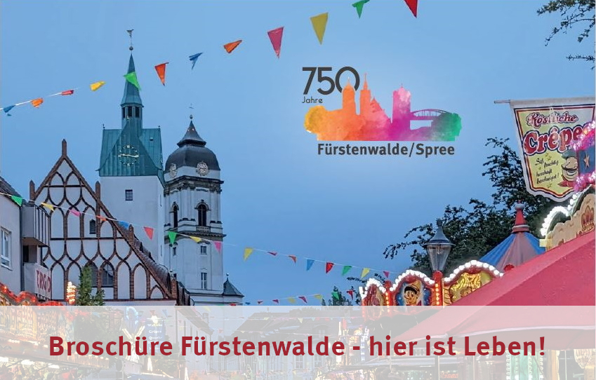 Broschüre Fürstenwalde - hier ist Leben!