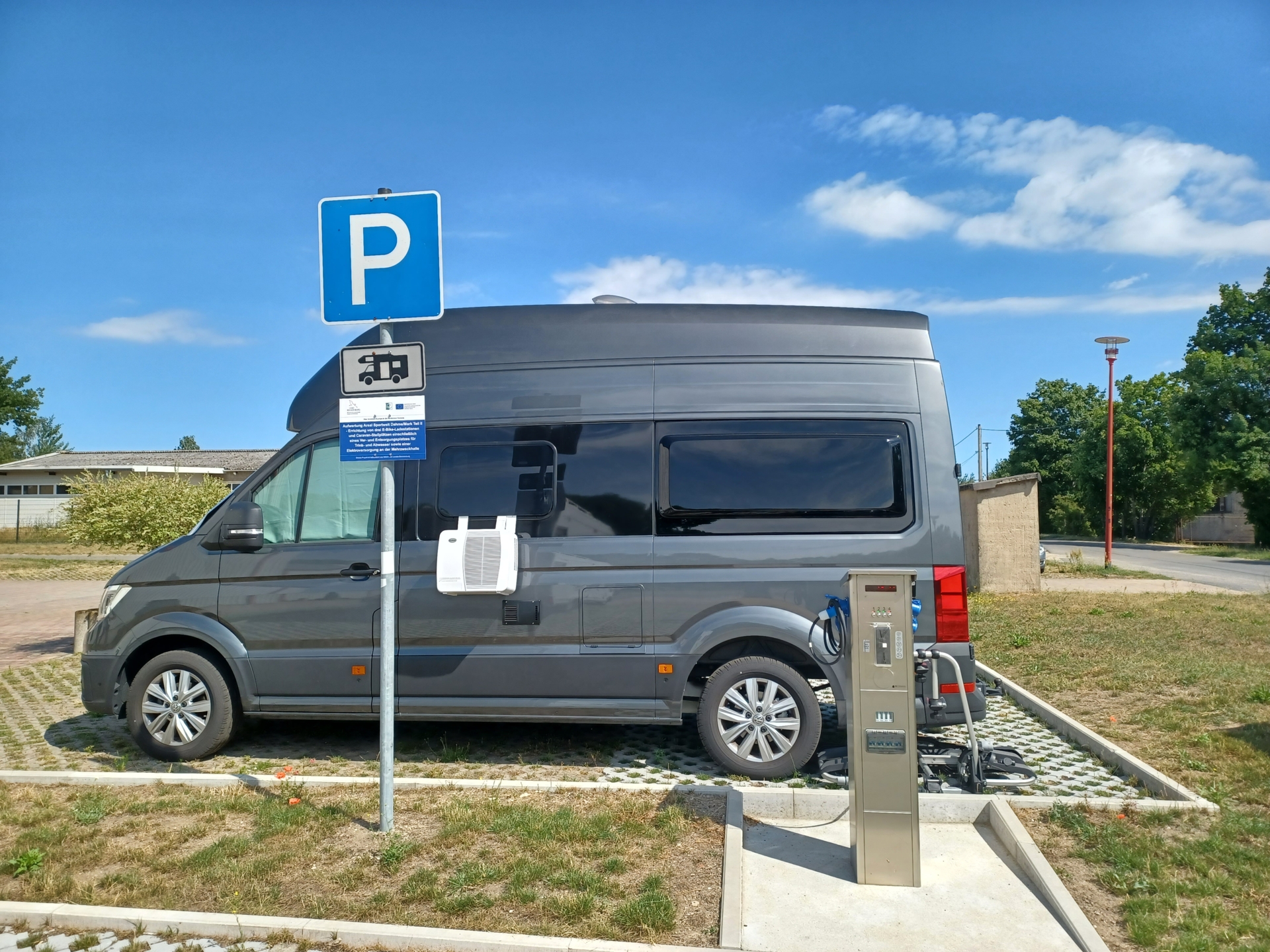 Stellplatz an der Sportwelt Dahme/Mark