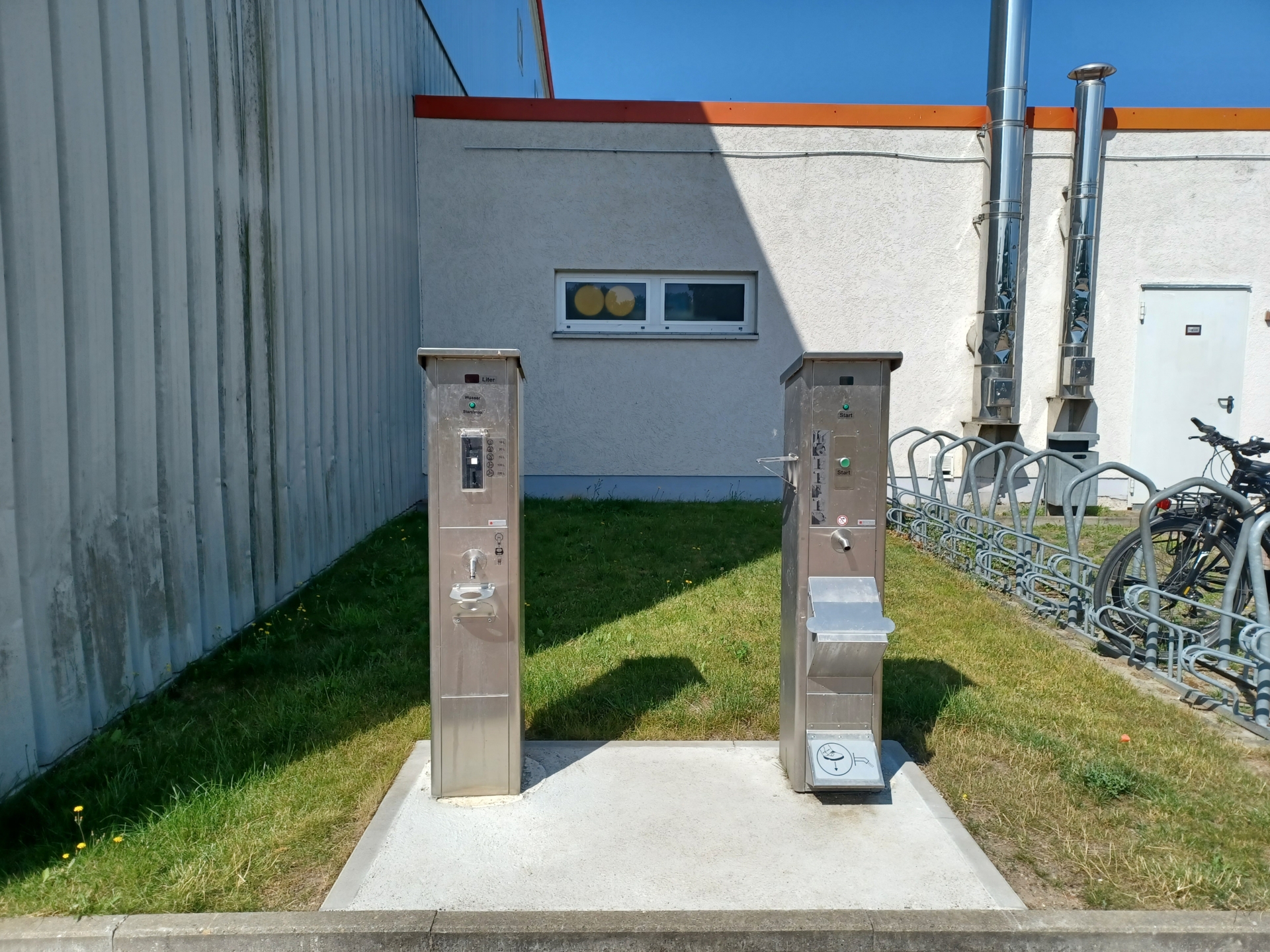 Stellplatz an der Sportwelt Dahme/Mark