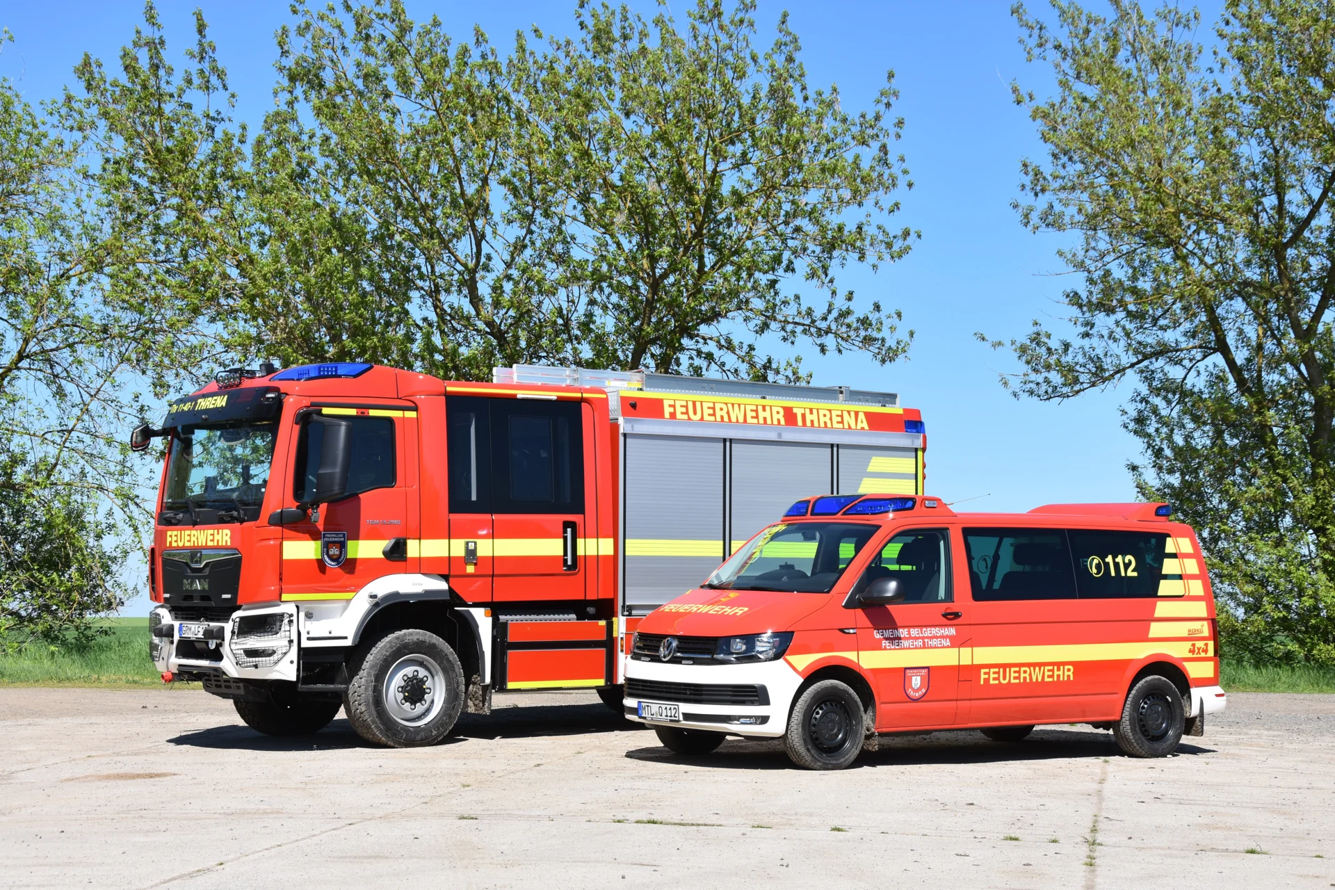 Beide Fahrzeuge