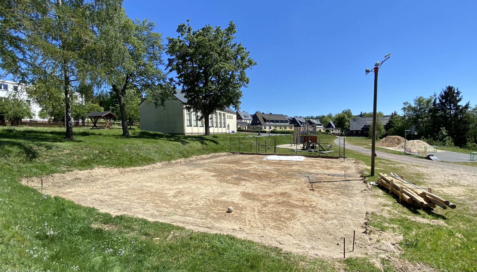 Umbau Beachplatz