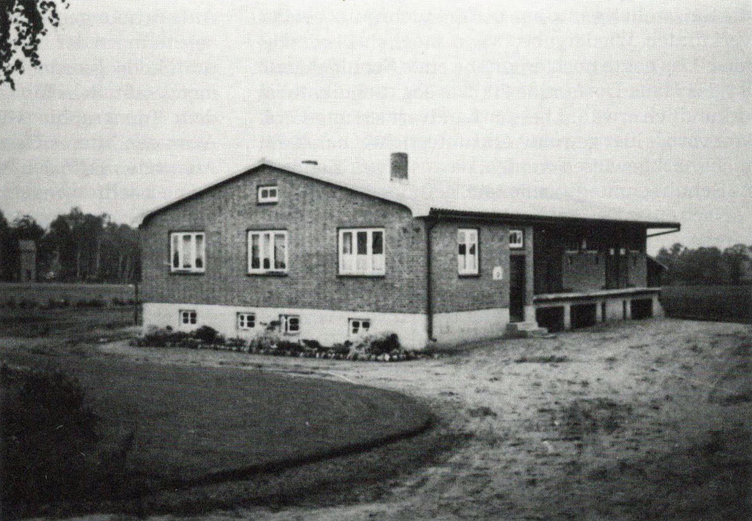 Bankgebäude im Jahr 1950