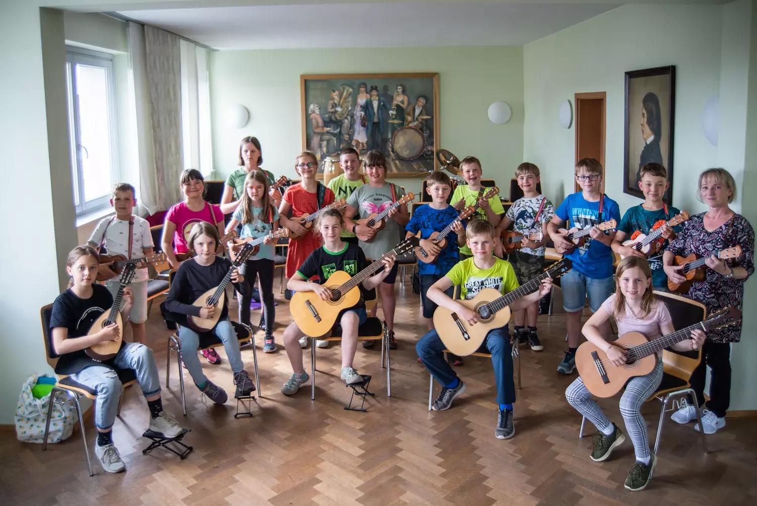 Schüler der Musikschule