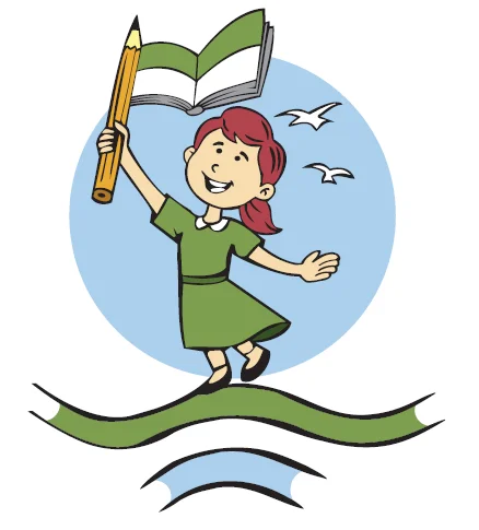 Der Entwurf für das neue Logo der Tjede-Peckes-Grundschule Wremen.
