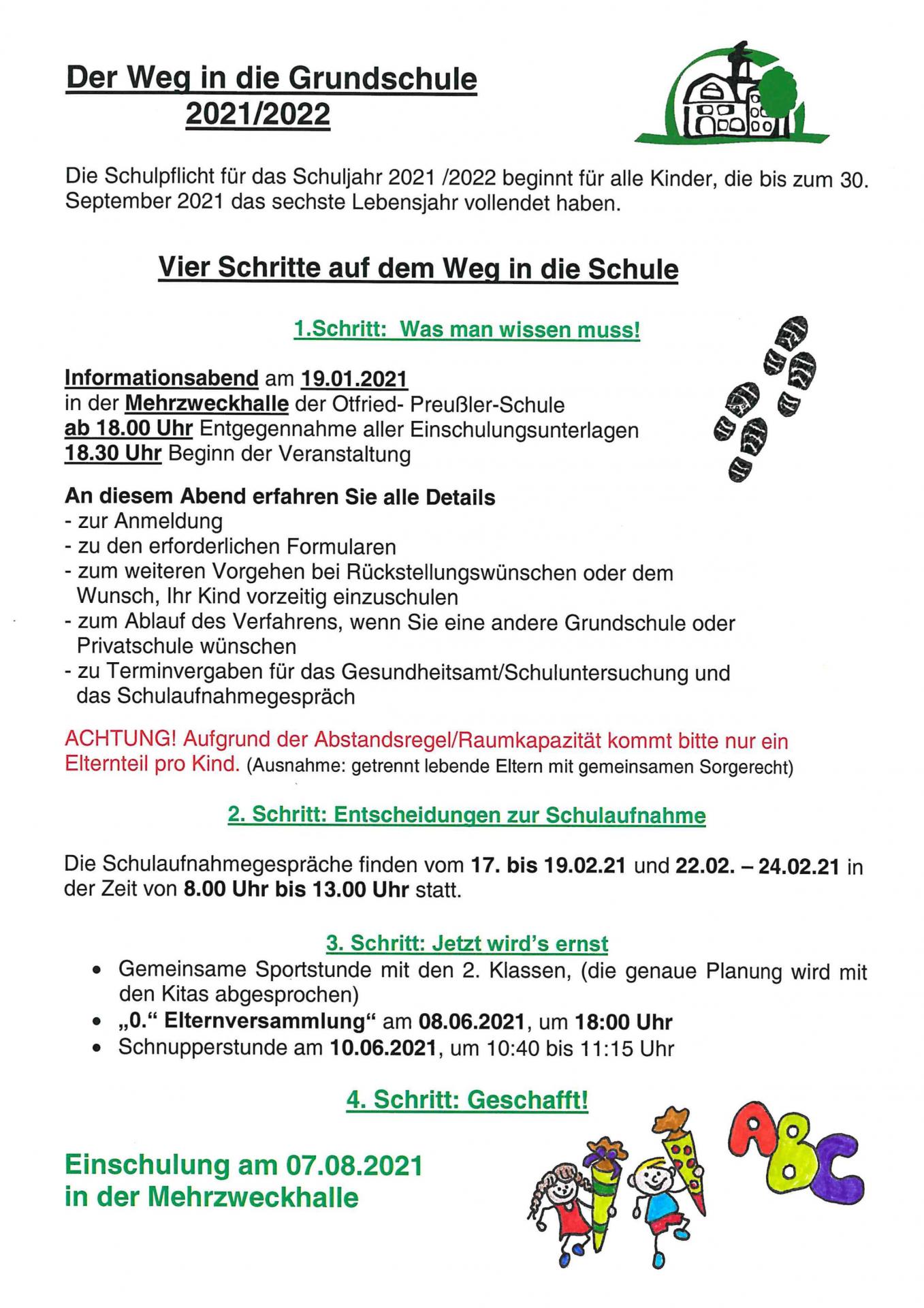 Otfried-Preußler-Schule - Einschulung