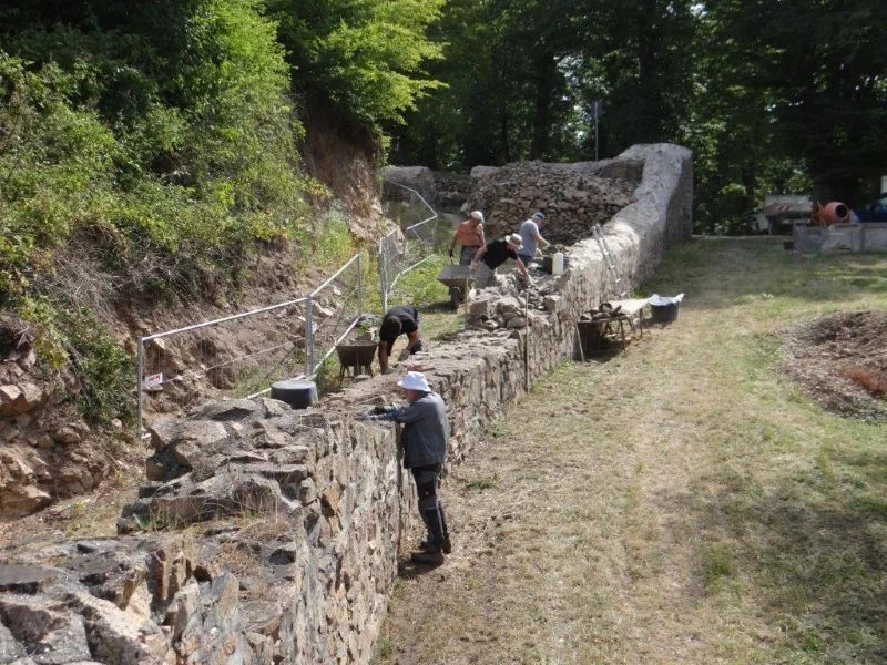 Seeheim - Restaurierung Mauer_1