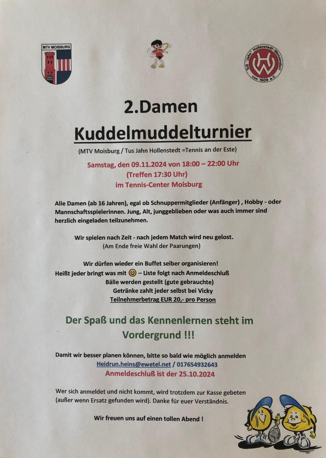 Damen-Kuddelmuddelturnier