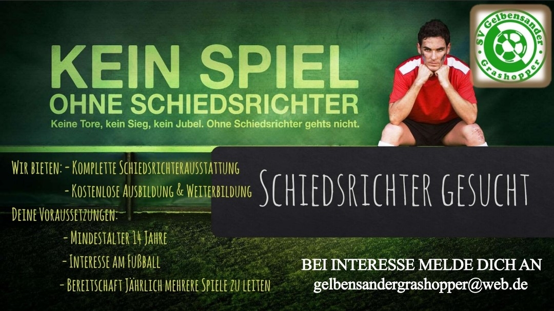 Schiedsrichter gesucht