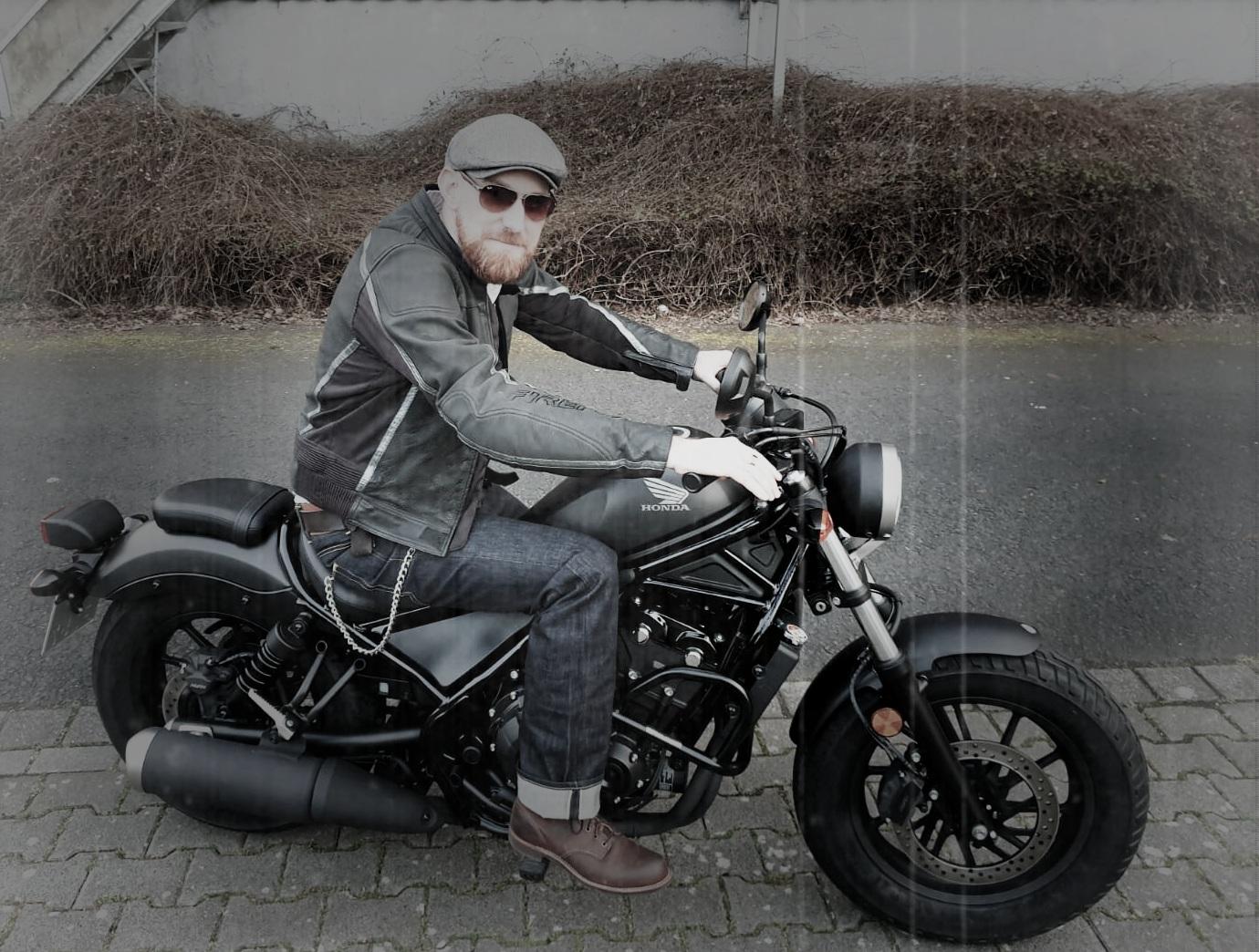 Thorsten Babic auf Motorrad