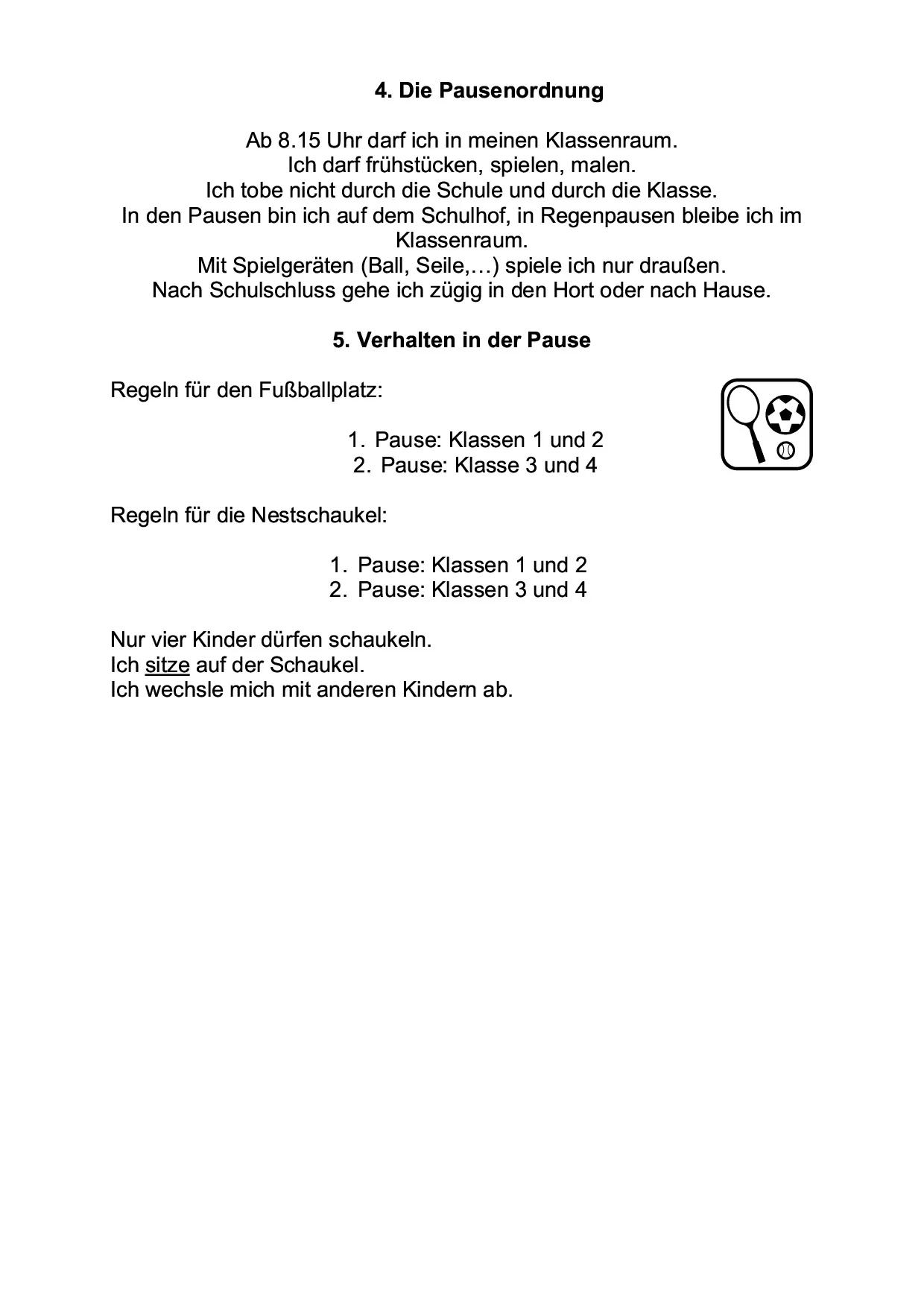Schulordnung 2