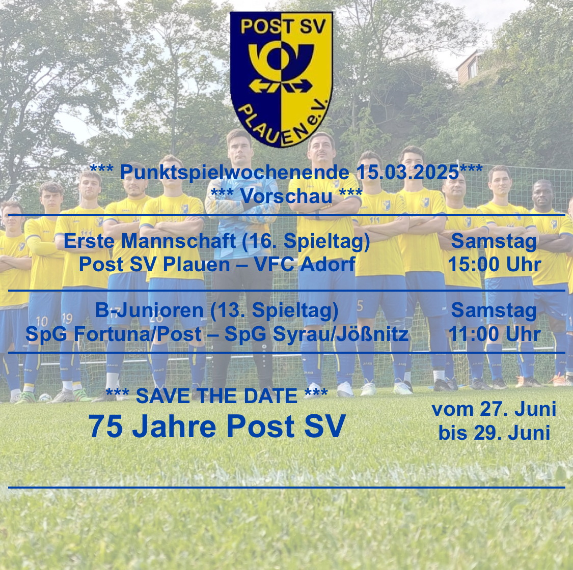 Wochenendübersicht 250315