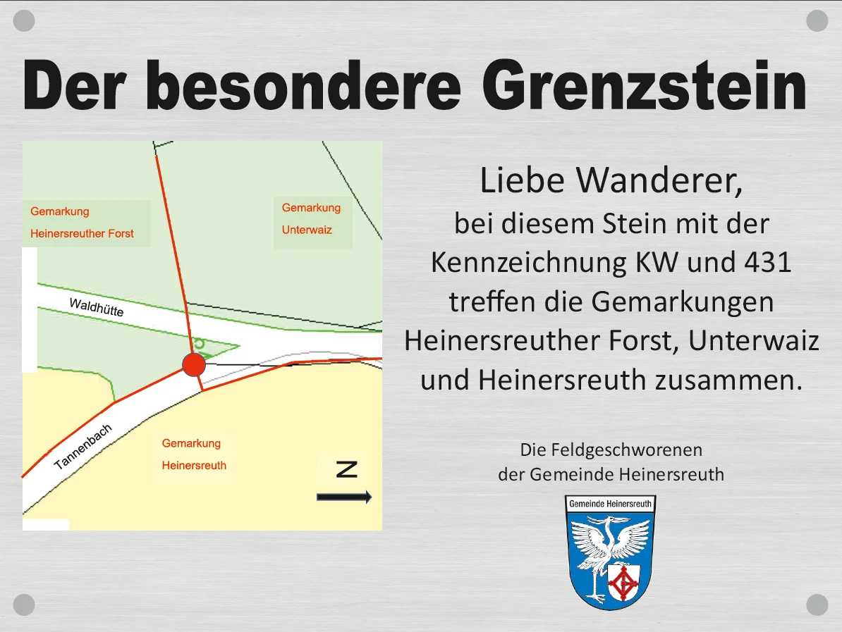 Hinweisschild