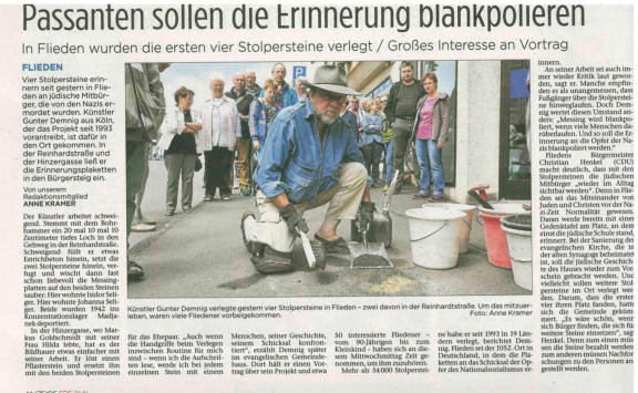 Zeitungsartikel