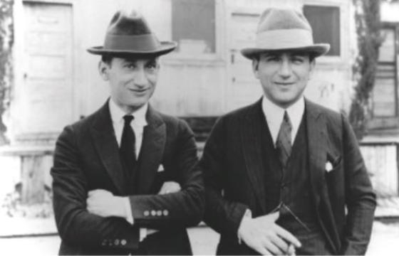 Julius und Abe Stern in Hollywood