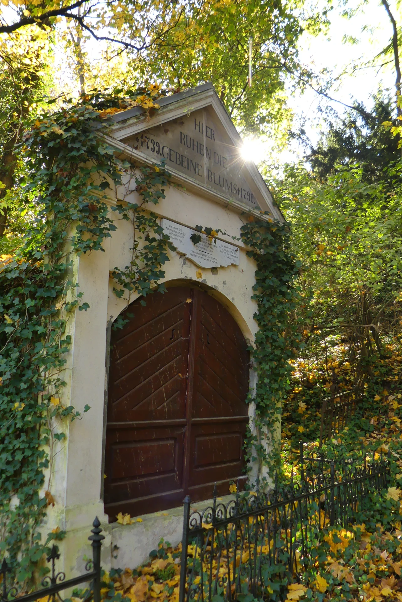 Grabmal Blum