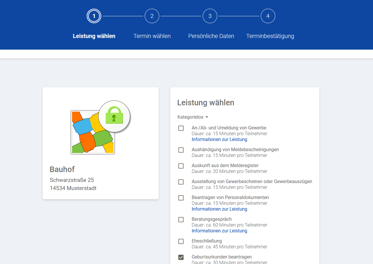 Unbegrenzt Leistungen hochladen