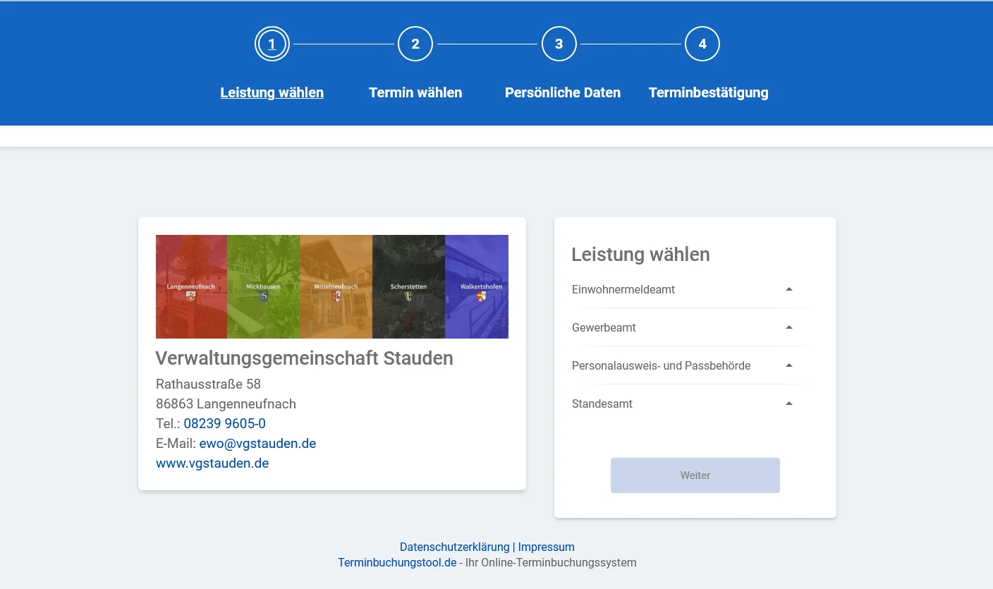 Verwaltunsggemeinschaft Stauden