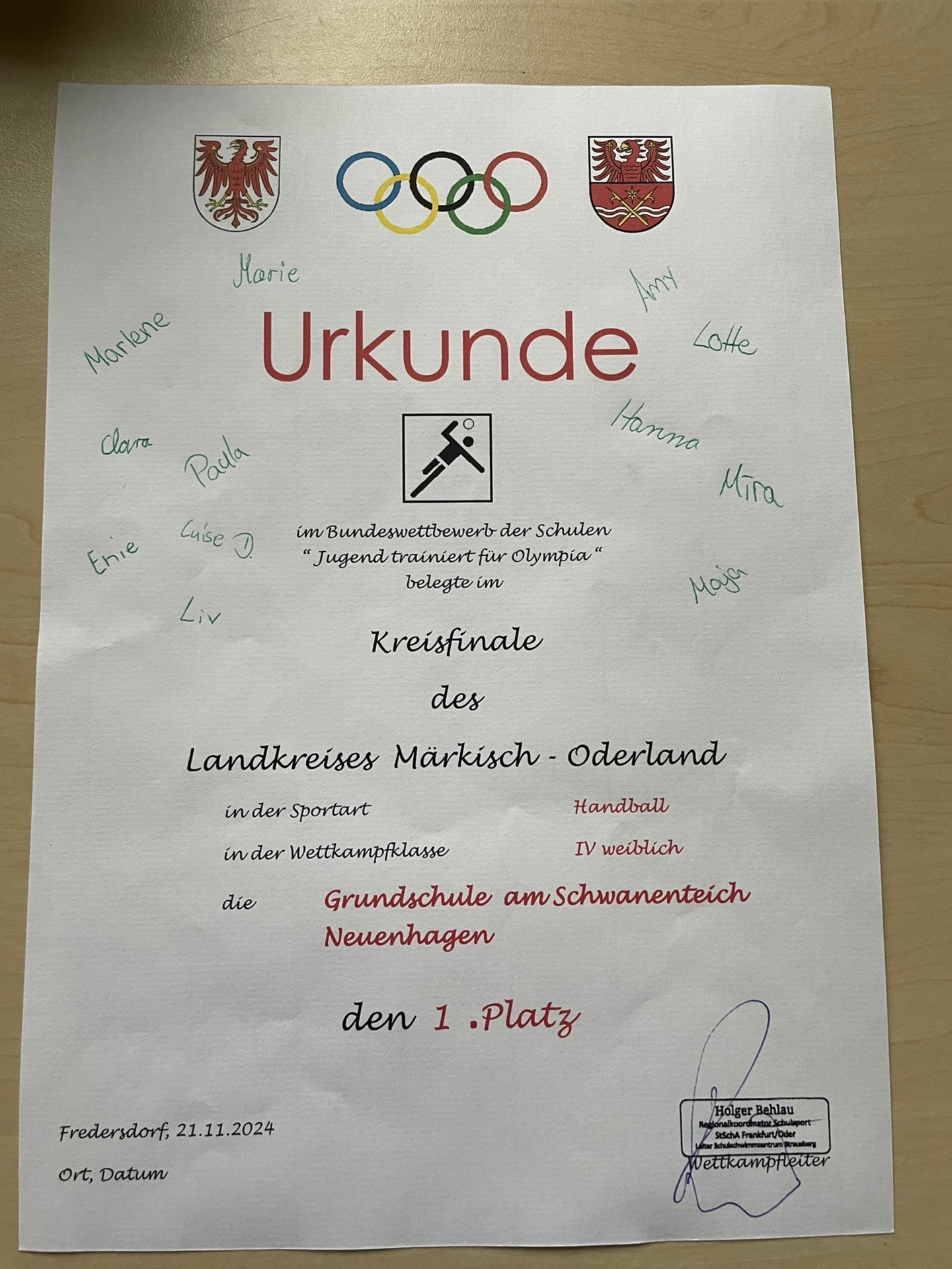 Urkunde