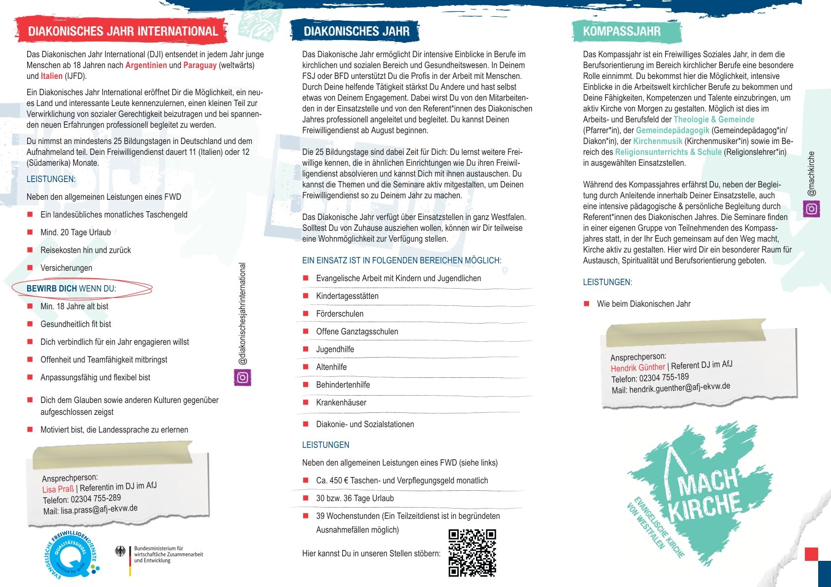 Infoblatt: Diakonisches Jahr _S1
