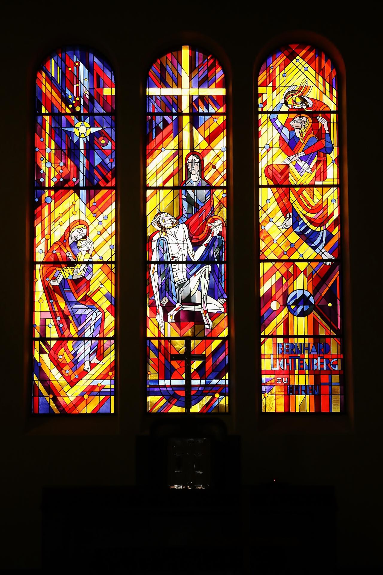 Kirchenfenster St. Marien Vetter