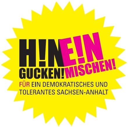 hingucken einmischen