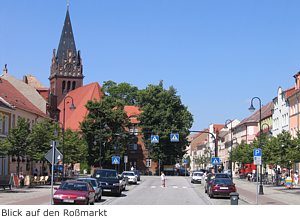 Blick auf dem Roßmarkt