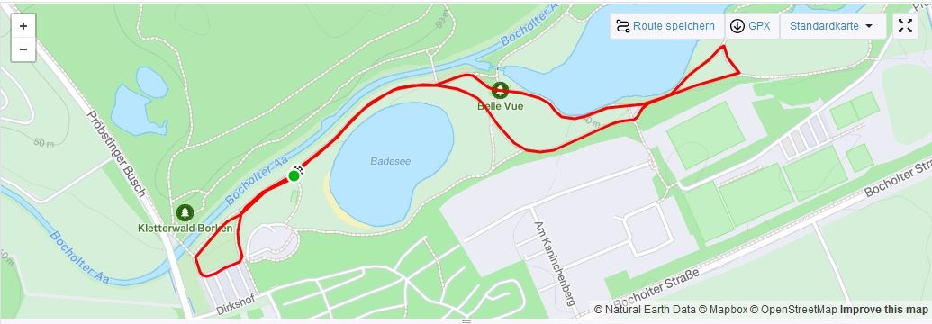 Laufstrecke 2025