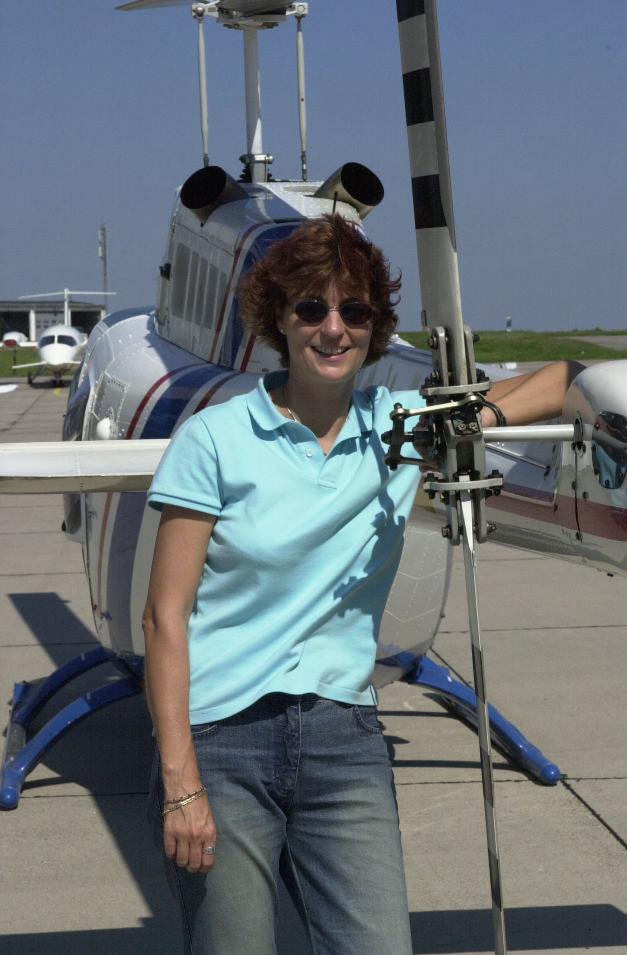Dr. Bettina Schleidt Helikopter 2