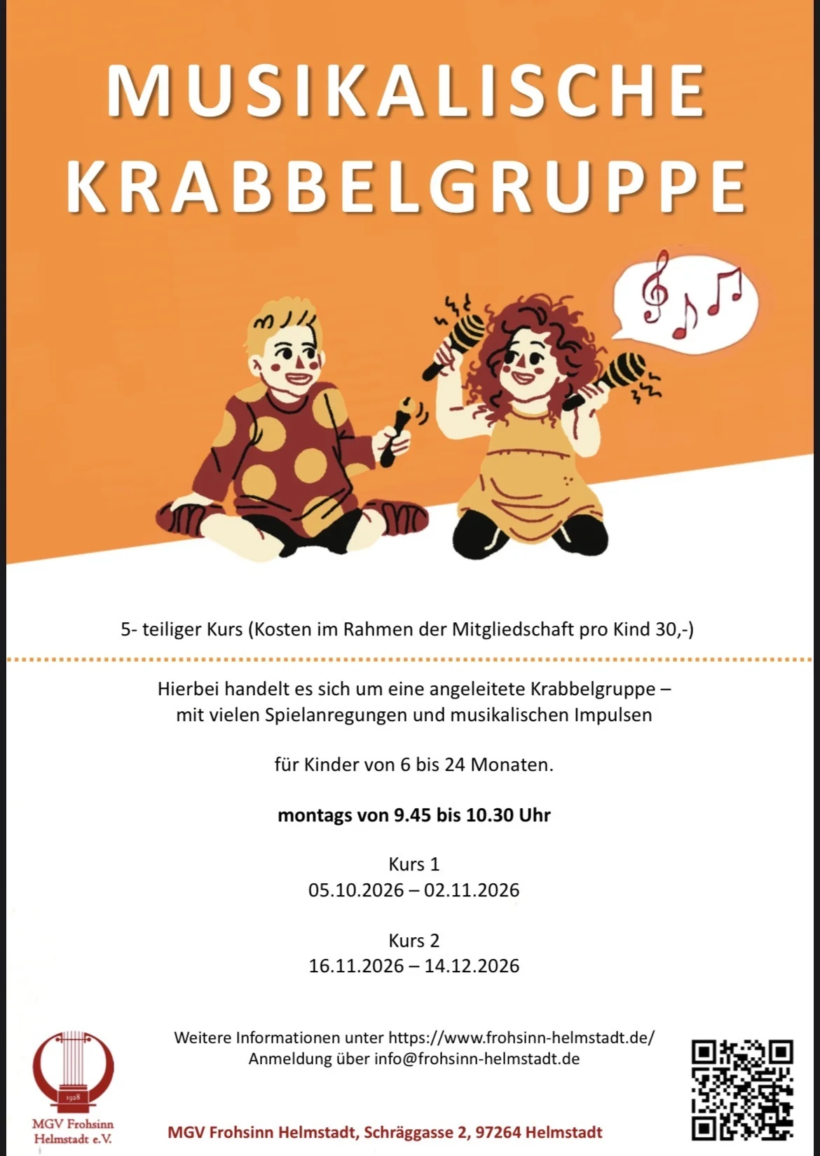 Musikalische Krabbelgruppe