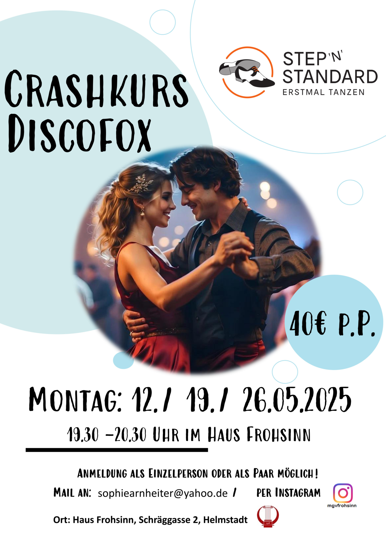 Crashkurs Discofox