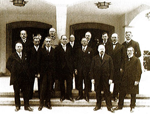 Einweihung Turnhalle 1927