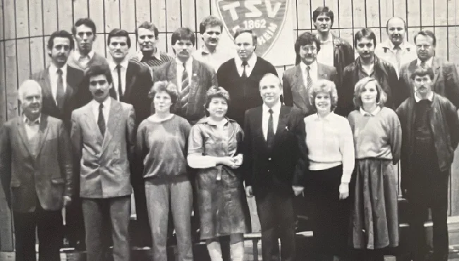 Vorstand und Abteilungsleiter 1987