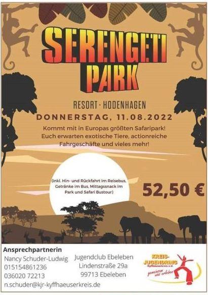 Tagesfahrt in den Serengeti-Park Hodenhagen
