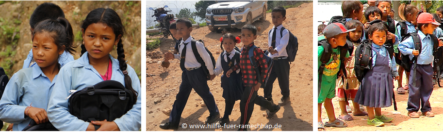 Schulkinder in Nepal2