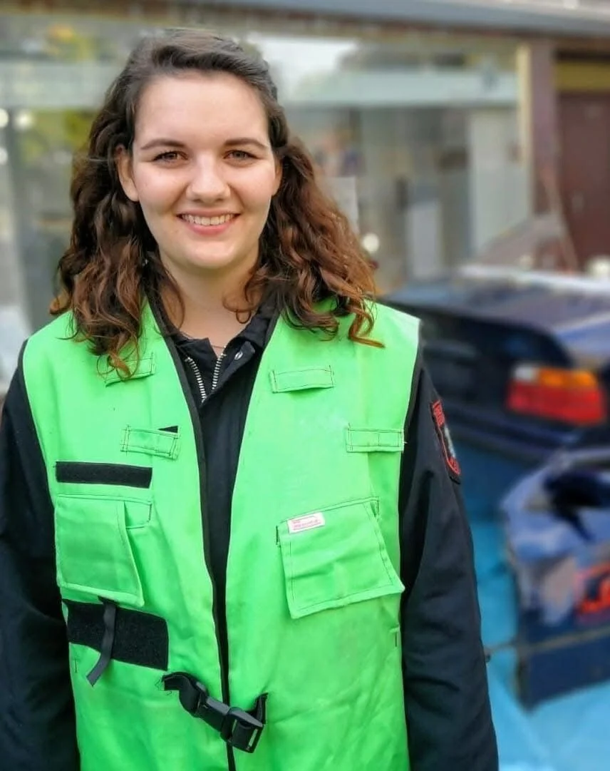 Pressesprecherin der Feuerwehr Wegberg, Lena Graab