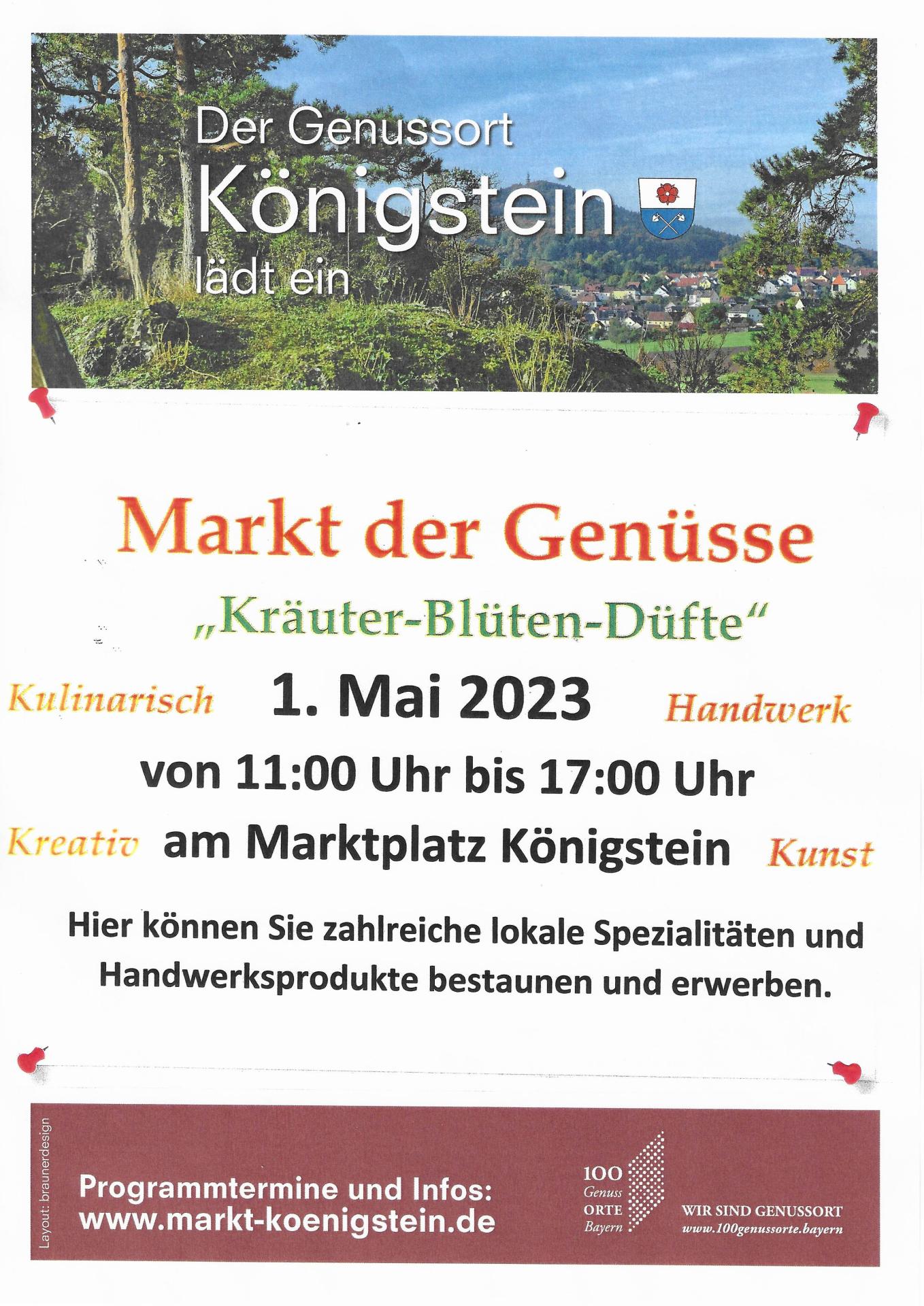 Markt der Genüsse - eigenes Bild