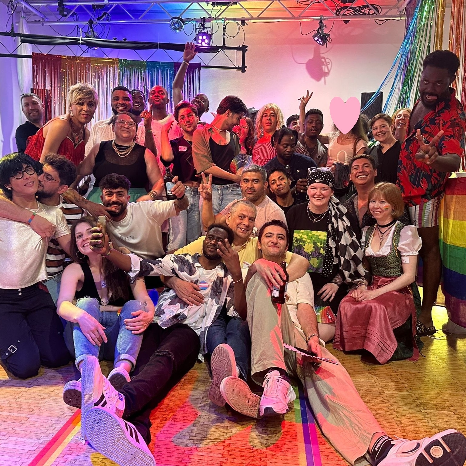 Gruppenbild Refugee Pride 2024