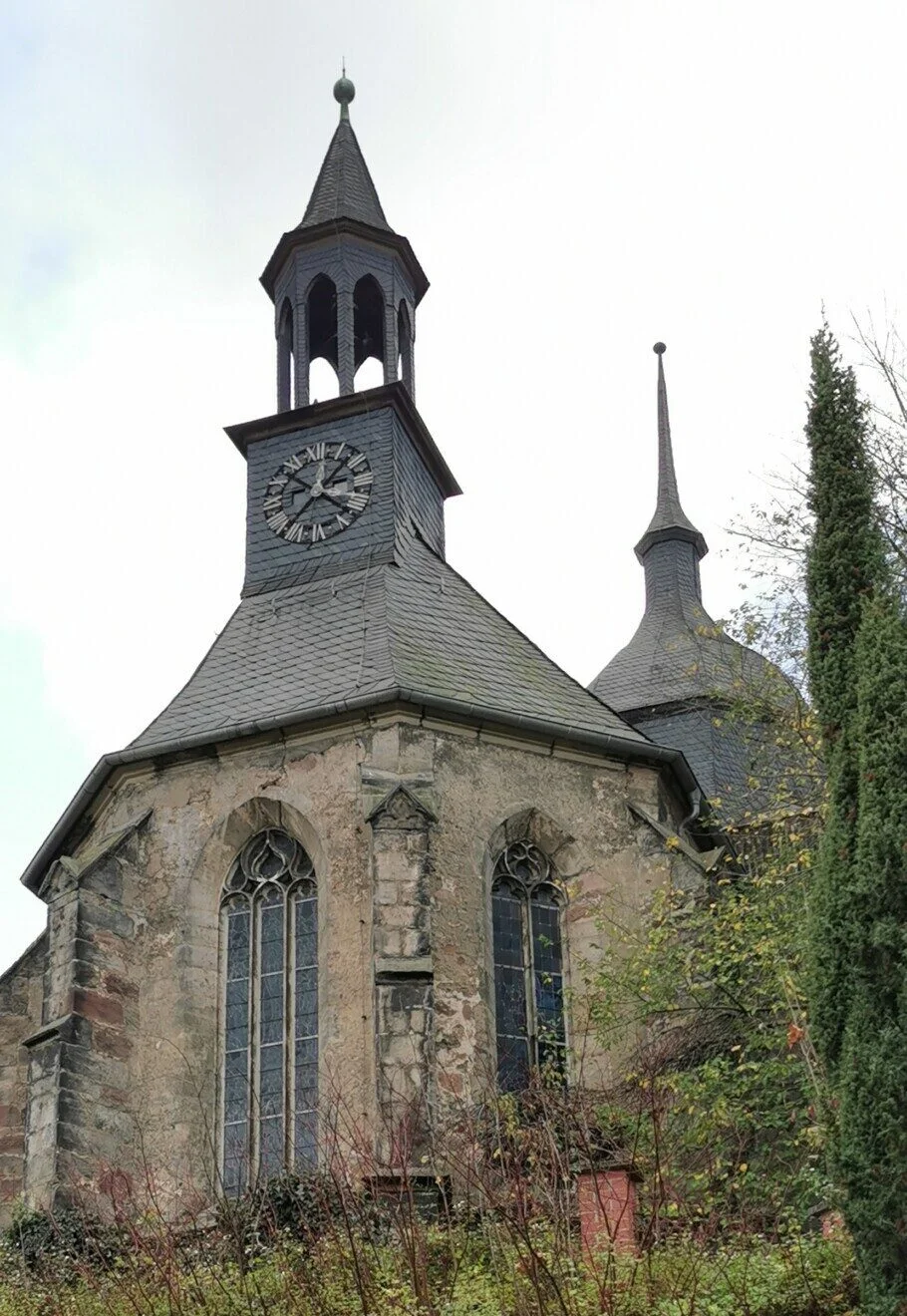 Uhrenturm Kirche Rothenstein