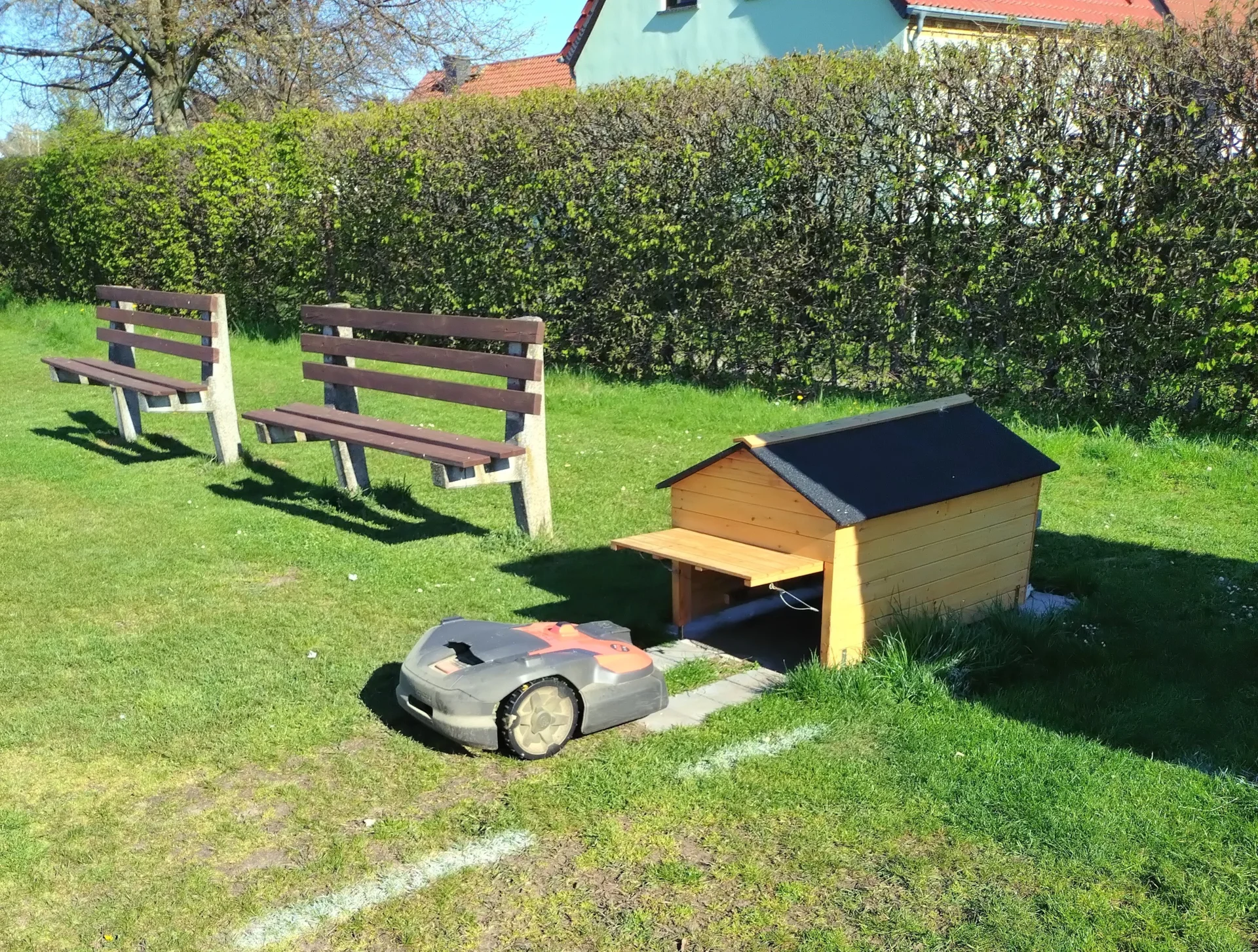 Mähroboter SV Borna e.V.