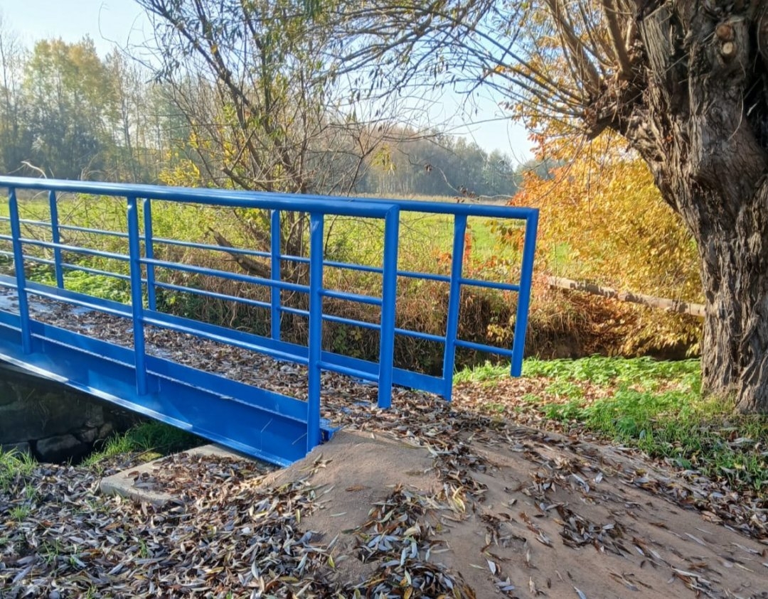 Barrierefreier Umbau und Sanierung der Fußwegbrücke in Nebitzschen neu
