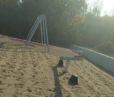 Schaffung eines Spielplatzes im Oschatzer Stadtteil Fliegerhorst neu