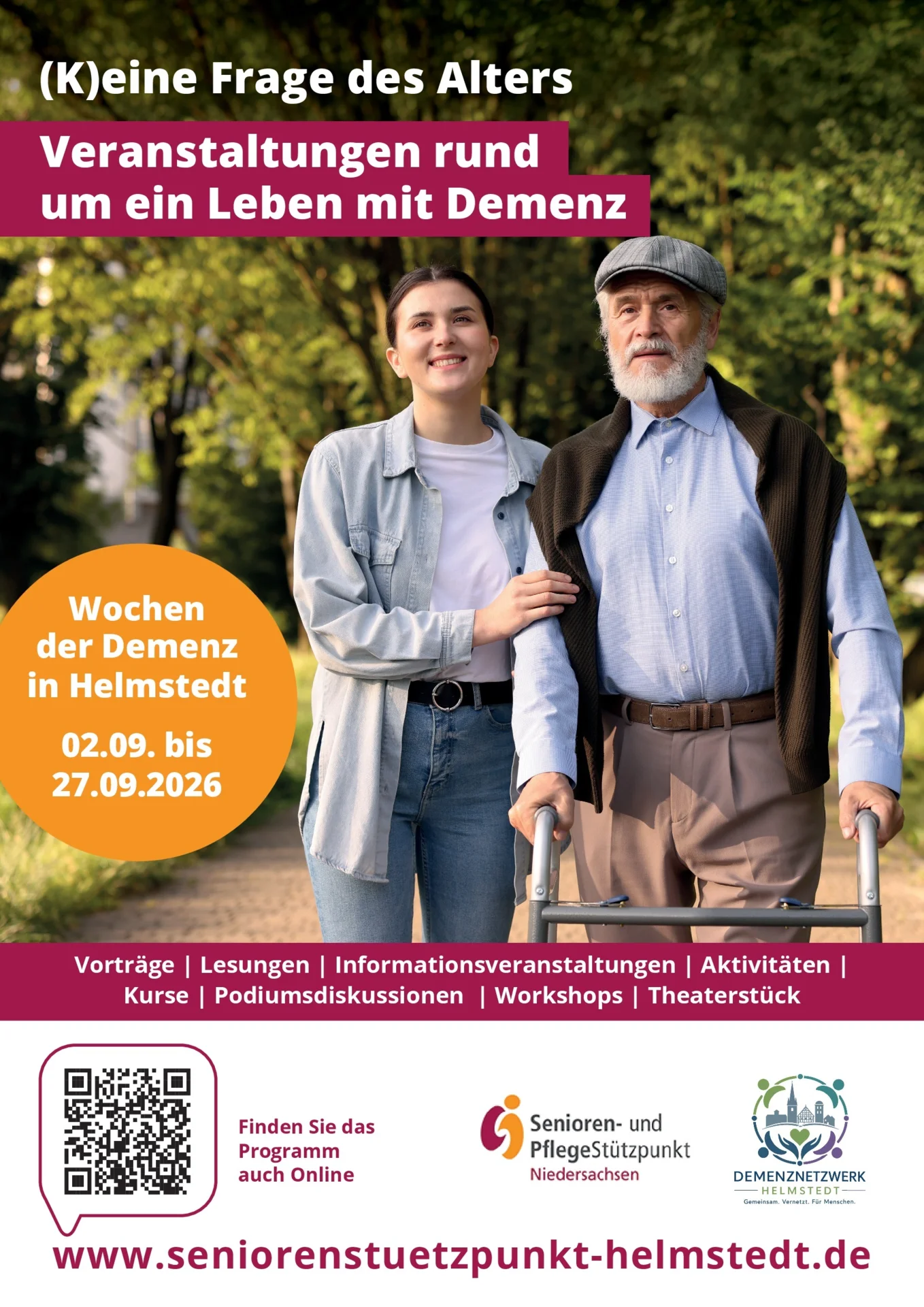 Wochen der Demenz im LK Helmstedt-(K)eine Frage des Alteres!