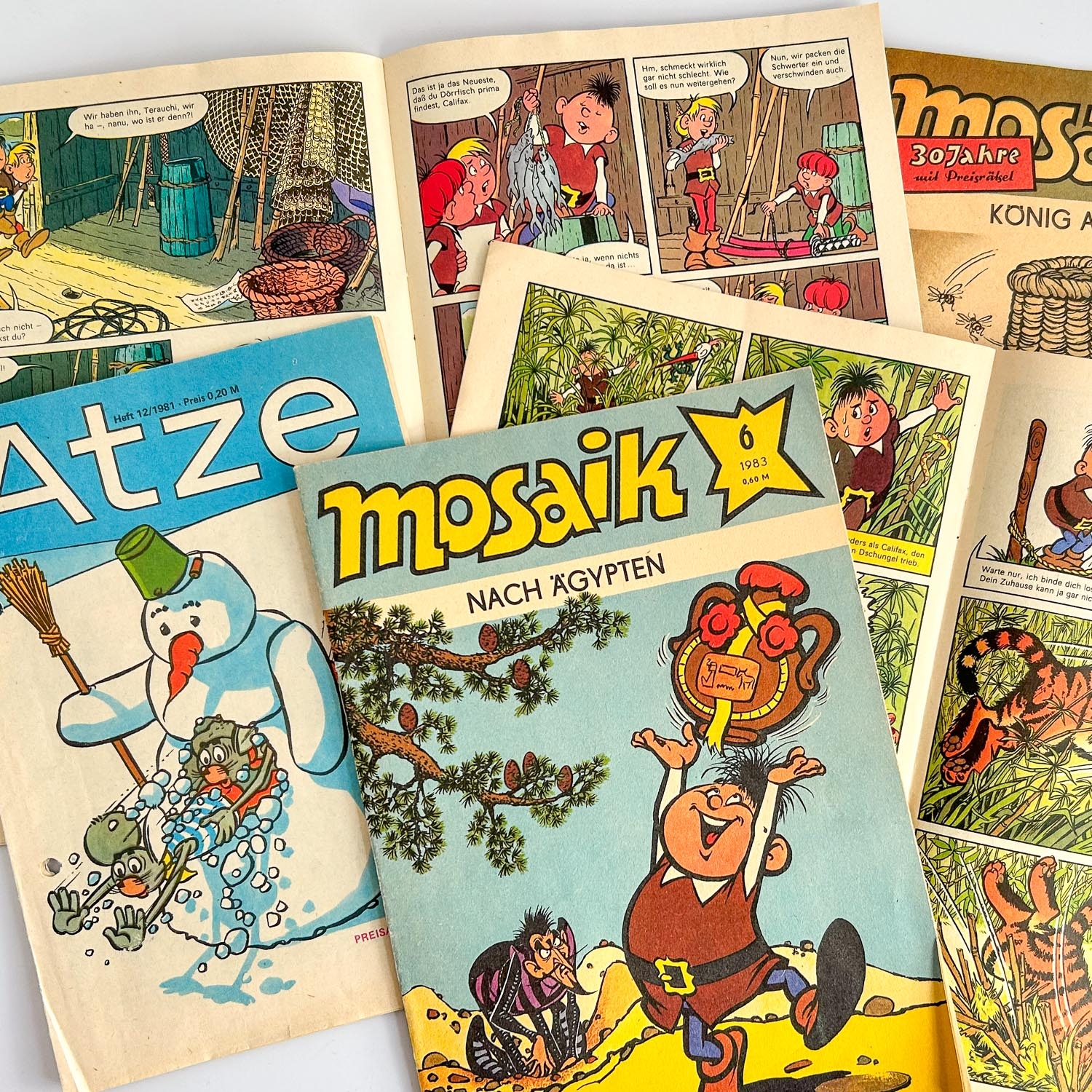   DDR Comichefte aus der Sammlung des Museums OSL Foto- Museum OSL- Linke